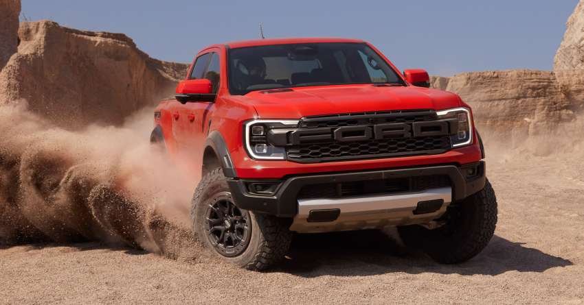 2023 Ford Ranger Raptor unveiled – 3.0L EcoBoost V6 with 397 PS, 583 Nm; 10-spd auto, B&O sound system! 1418680