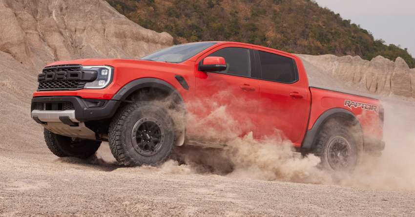 2023 Ford Ranger Raptor unveiled – 3.0L EcoBoost V6 with 397 PS, 583 Nm; 10-spd auto, B&O sound system! 1418681