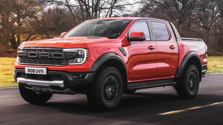 2023 Ford Ranger Raptor unveiled – 3.0L EcoBoost V6 with 397 PS, 583 Nm; 10-spd auto, B&O sound system! 1419082