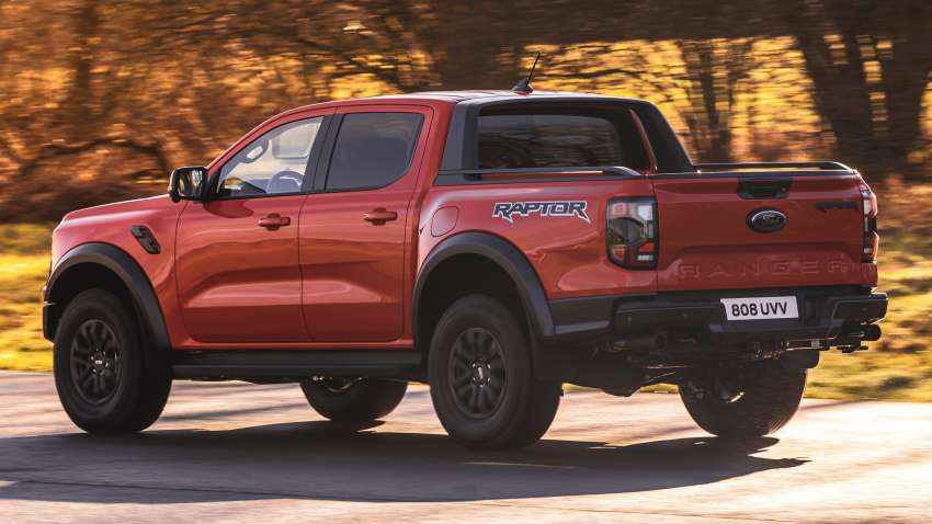 2023 Ford Ranger Raptor unveiled – 3.0L EcoBoost V6 with 397 PS, 583 Nm; 10-spd auto, B&O sound system! 1419083