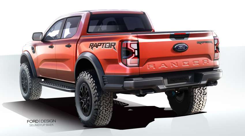 Ford Ranger Raptor 2023 didedah – EcoBoost 3.0L V6 Twin Turbo, 397 PS/583 Nm, ada anti-lag, 10-kelajuan! 1418774