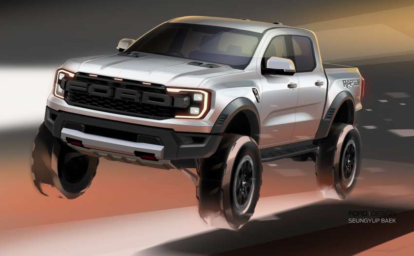 2023 Ford Ranger Raptor unveiled – 3.0L EcoBoost V6 with 397 PS, 583 Nm; 10-spd auto, B&O sound system! 1418719