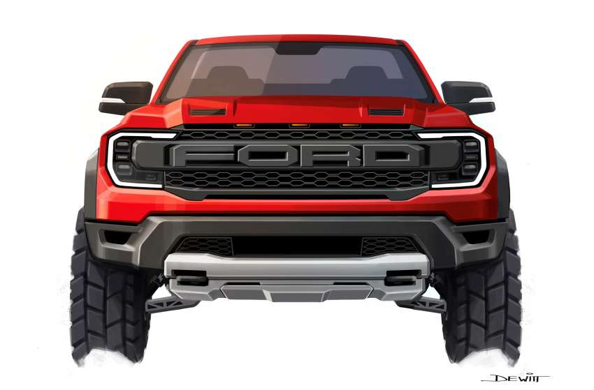 Ford Ranger Raptor 2023 didedah – EcoBoost 3.0L V6 Twin Turbo, 397 PS/583 Nm, ada anti-lag, 10-kelajuan! 1418779