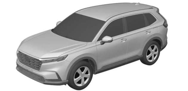 Honda CR-V 2023 – lukisan paten terdedah!