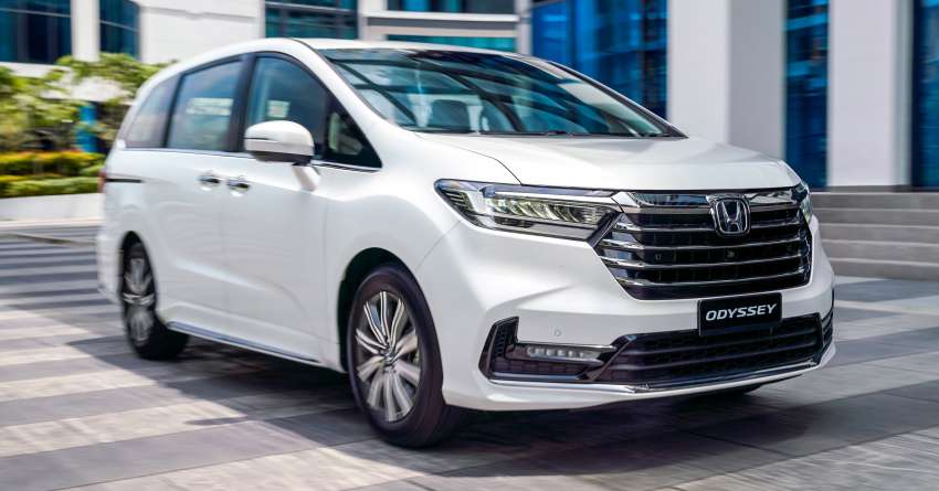 2022 Honda Odyssey facelift launched in Malaysia – restyled 7-seat MPV; 2.4L NA, CVT; priced fr RM275k 1421899