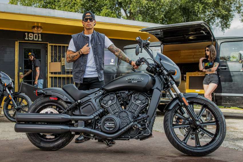 Indian Scout Rogue 2022 didedah – 1,133 cc, 94 hp 1411892