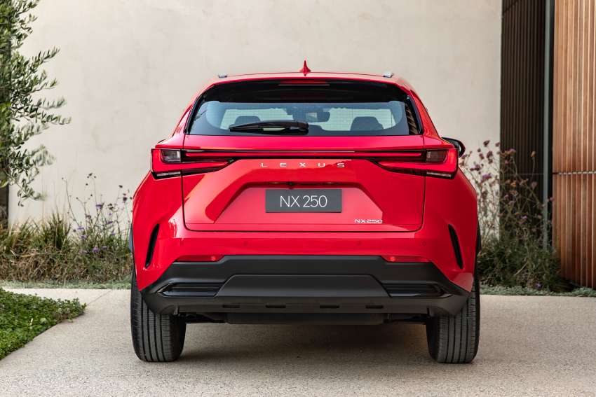 2022 Lexus NX officially launched in Australia – NX 250, 350h and 450h+ PHEV; from RM182k to RM270k 1413558