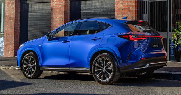 2022 Lexus NX in Malaysia – all-new SUV open for booking, 2.5NA for RM371k, 275 hp 2.4L turbo RM390k