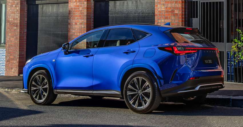 2022 Lexus NX officially launched in Australia – NX 250, 350h and 450h+ PHEV; from RM182k to RM270k 1413543