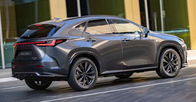 2022 Lexus NX officially launched in Australia – NX 250, 350h and 450h+ PHEV; from RM182k to RM270k