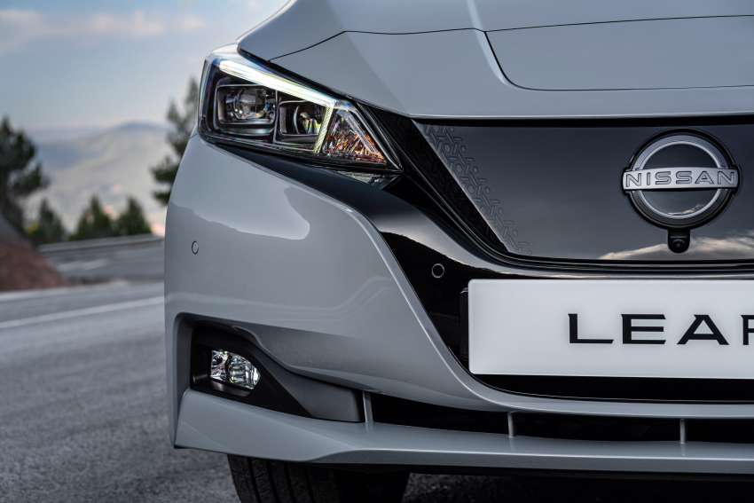 2022 Nissan Leaf gets slight design tweaks in Europe 1419838