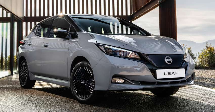 2022 Nissan Leaf gets slight design tweaks in Europe 1419827