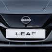 2022 Nissan Leaf gets slight design tweaks in Europe