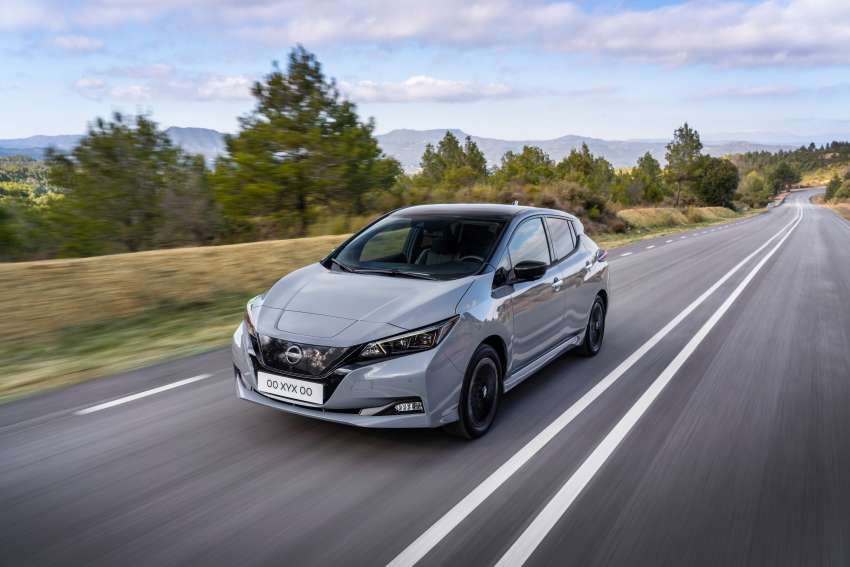 2022 Nissan Leaf gets slight design tweaks in Europe 1419849