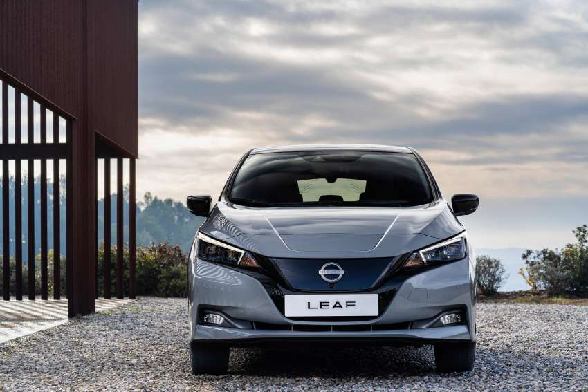 2022 Nissan Leaf gets slight design tweaks in Europe 1419828