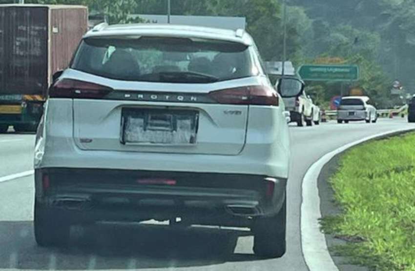 SPIED: 2022 Proton X70 AWD on test with 1.5L turbo? 1419480
