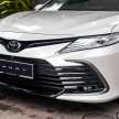 Toyota Camry facelift 2022 dilancarkan – RM199,110, enjin 2.5L Dynamic Force 209 PS/250 Nm, TSS 2.5+