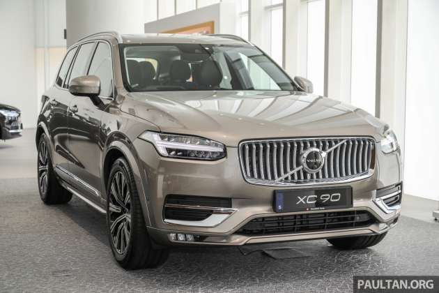 2022 Volvo SST prices: XC90 and S90 up RM24k, XC60 up RM22k, XC40 up RM16k, S60 and V60 up RM19k