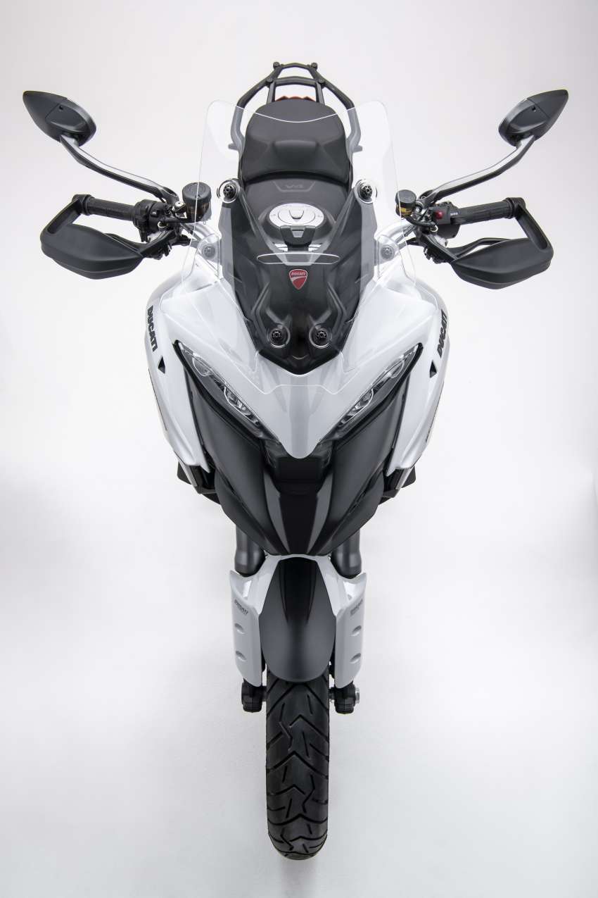 2022 Ducati Multistrada V4S now in Iceberg White colour scheme, with suspension and software updates 1420857