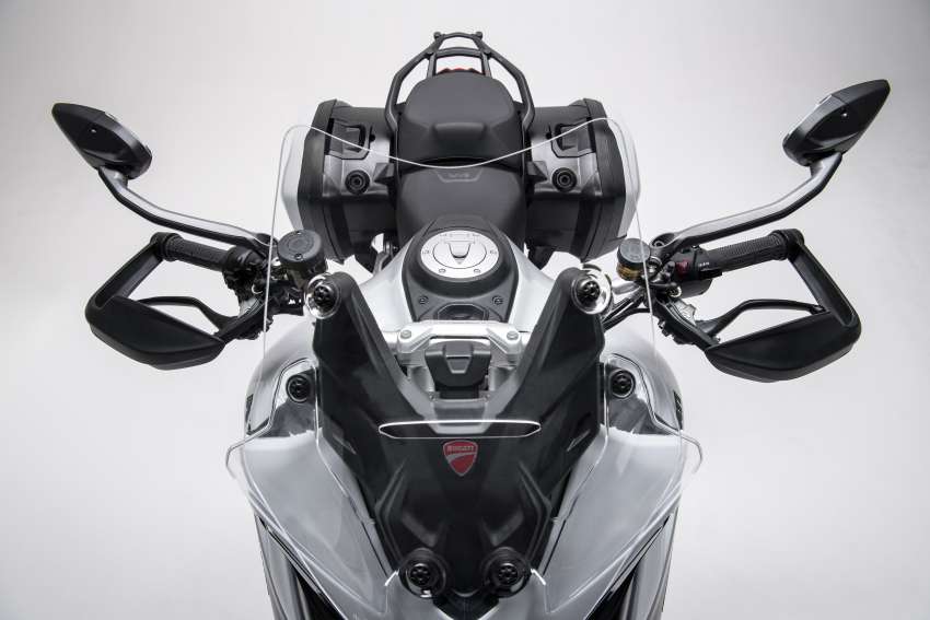 2022 Ducati Multistrada V4S now in Iceberg White colour scheme, with suspension and software updates 1420858