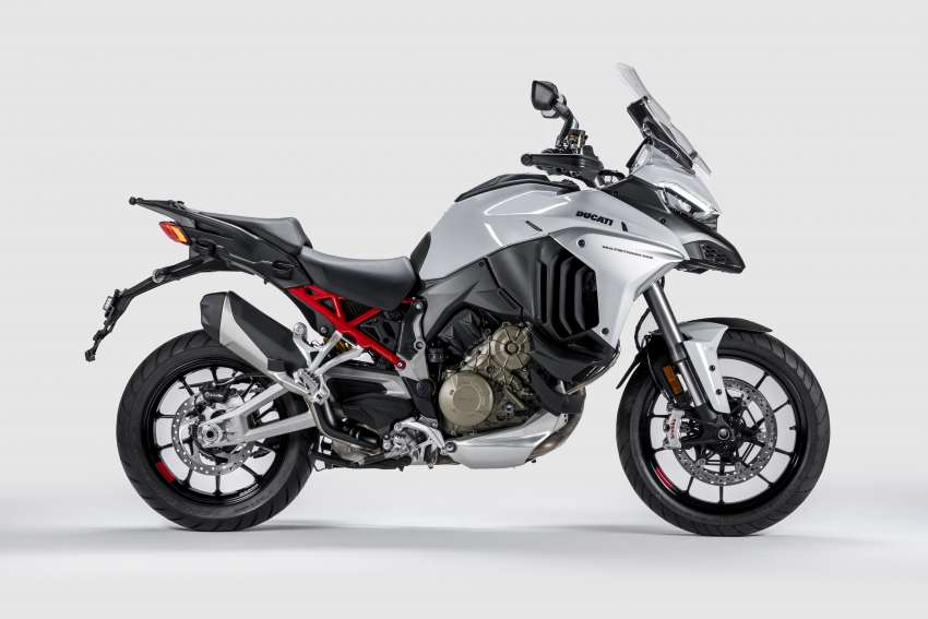 2022 Ducati Multistrada V4S now in Iceberg White colour scheme, with suspension and software updates 1420864