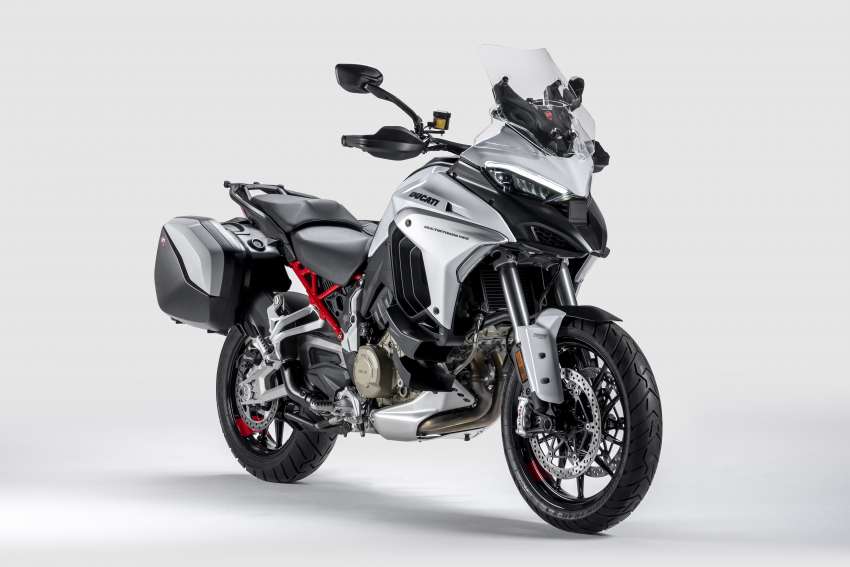 2022 Ducati Multistrada V4S now in Iceberg White colour scheme, with suspension and software updates 1420869