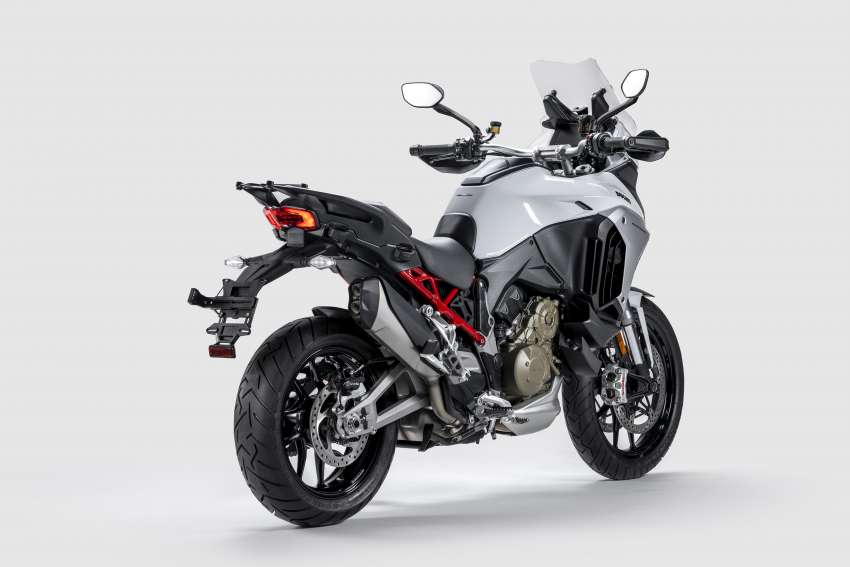 2022 Ducati Multistrada V4S now in Iceberg White colour scheme, with suspension and software updates 1420870