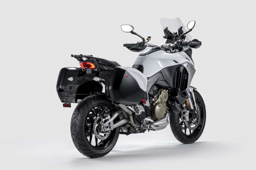 2022 Ducati Multistrada V4S now in Iceberg White colour scheme, with suspension and software updates 1420871