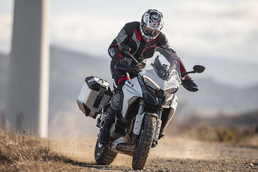 2022 Ducati Multistrada V4S now in Iceberg White colour scheme, with suspension and software updates 1420875