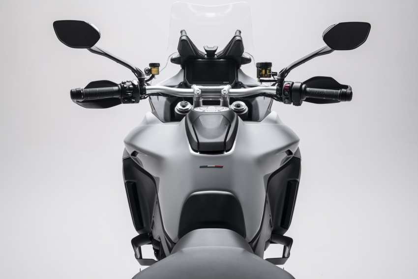 2022 Ducati Multistrada V4S now in Iceberg White colour scheme, with suspension and software updates 1420850