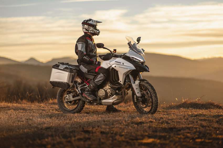 2022 Ducati Multistrada V4S now in Iceberg White colour scheme, with suspension and software updates 1420878