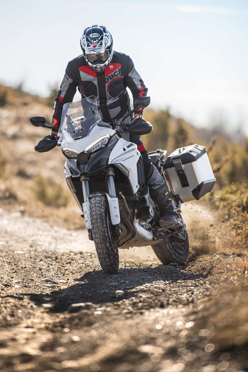 2022 Ducati Multistrada V4S now in Iceberg White colour scheme, with suspension and software updates 1420884