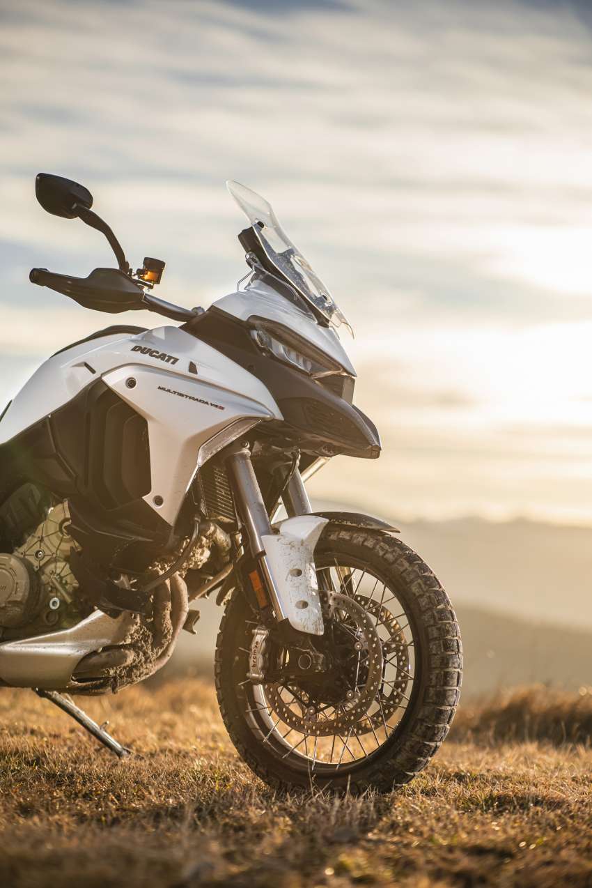 2022 Ducati Multistrada V4S now in Iceberg White colour scheme, with suspension and software updates 1420885