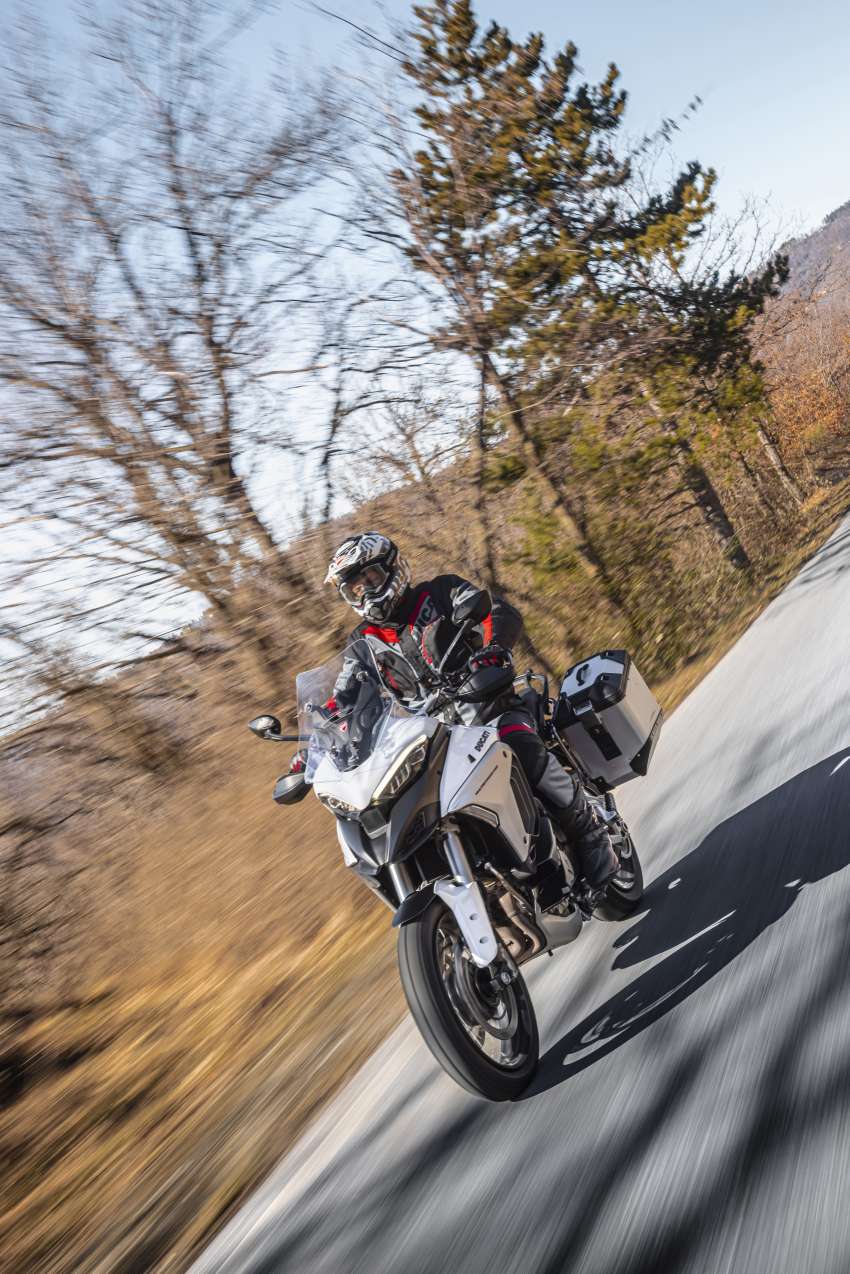 2022 Ducati Multistrada V4S now in Iceberg White colour scheme, with suspension and software updates 1420881