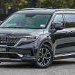 2022 Kia Carnival CKD in Malaysia – live photos of MPV in 8-Seater Mid and High guises; from RM231k