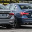 GALERI: Mercedes-Benz A-Class Sedan CKD V177 di Malaysia – A200 dan A250 AMG Line, RM211k-RM240k