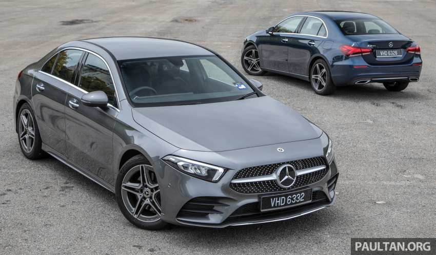 GALLERY: V177 Mercedes-Benz A-Class Sedan CKD in Malaysia – A200 vs A250 AMG Line, RM211k-RM240k 1418196