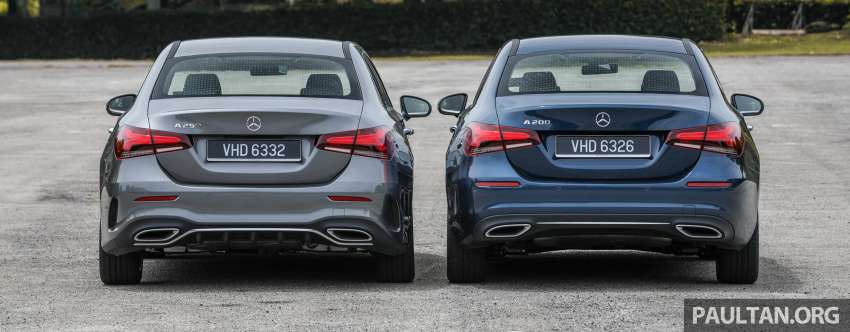 GALLERY: V177 Mercedes-Benz A-Class Sedan CKD in Malaysia – A200 vs A250 AMG Line, RM211k-RM240k 1418199