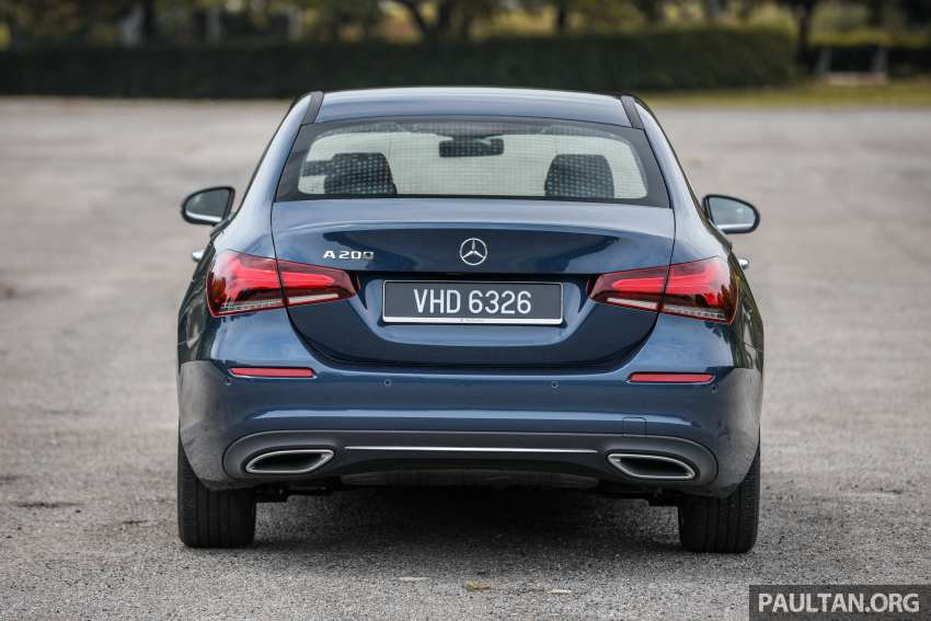 GALERI: Mercedes-Benz A-Class Sedan CKD V177 di Malaysia – A200 dan A250 AMG Line, RM211k-RM240k 1418356