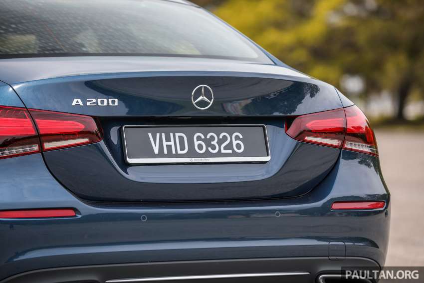 GALLERY: V177 Mercedes-Benz A-Class Sedan CKD in Malaysia – A200 vs A250 AMG Line, RM211k-RM240k 1416673