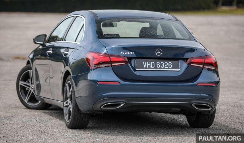 GALLERY: V177 Mercedes-Benz A-Class Sedan CKD in Malaysia – A200 vs A250 AMG Line, RM211k-RM240k 1416648