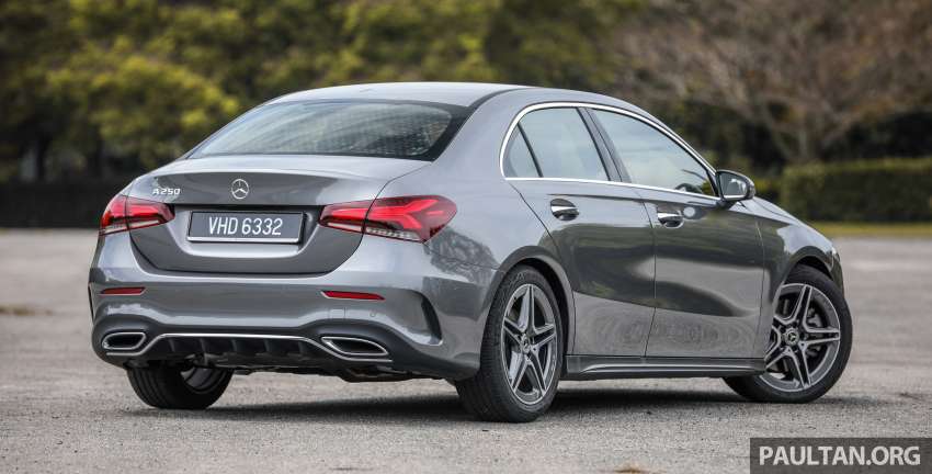 GALLERY: V177 Mercedes-Benz A-Class Sedan CKD in Malaysia – A200 vs A250 AMG Line, RM211k-RM240k 1418034