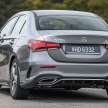 Mercedes-Benz A-Class Sedan CKD dipertingkat tahun ini – A200 naik RM9.5k, A 250 AMG Line naik RM4k