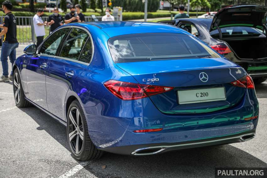 Mercedes-Benz C-Class W206 2022 kini di M’sia – C200 Avantgarde Line, RM288k; C300 AMG Line, RM330k 1421365