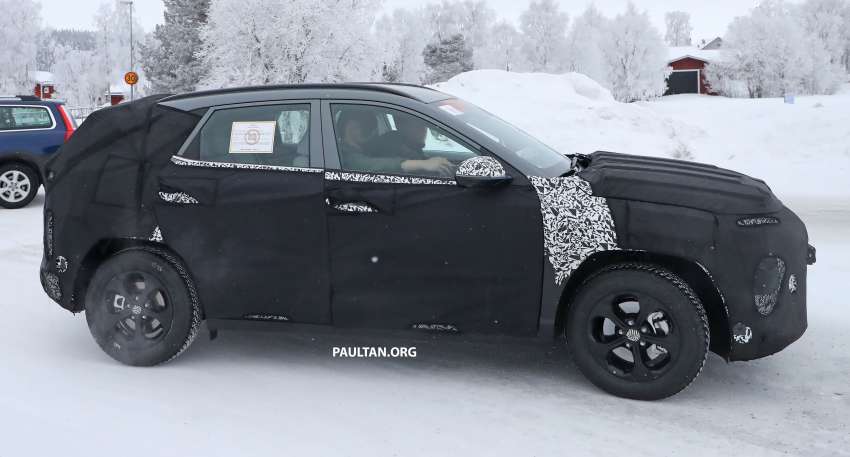 SPYSHOTS: 2023 Hyundai Kona on cold-weather test 1412272