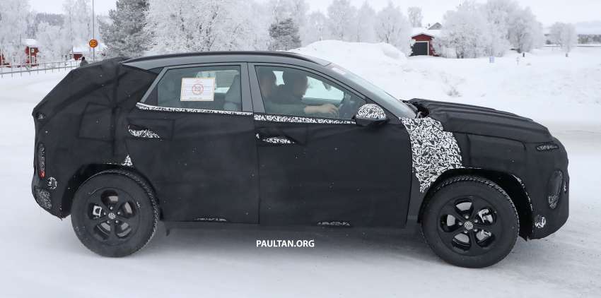 SPYSHOTS: 2023 Hyundai Kona on cold-weather test 1412273