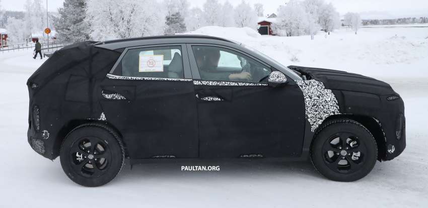 SPYSHOTS: 2023 Hyundai Kona on cold-weather test 1412274