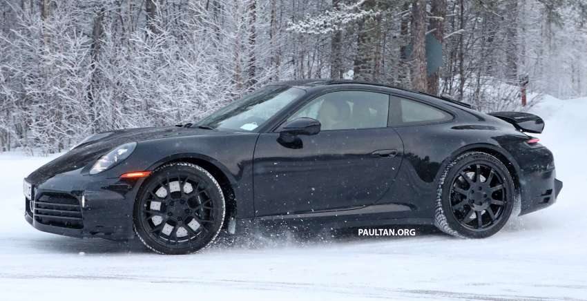 SPYSHOTS: 992 Porsche 911 facelift – Carrera range update to bring back naturally aspirated engine? 1412018