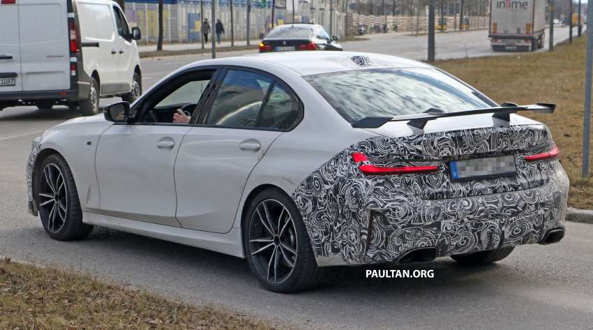 SPIED: G20 BMW 3 Series FL – M Performance kit seen 1416850