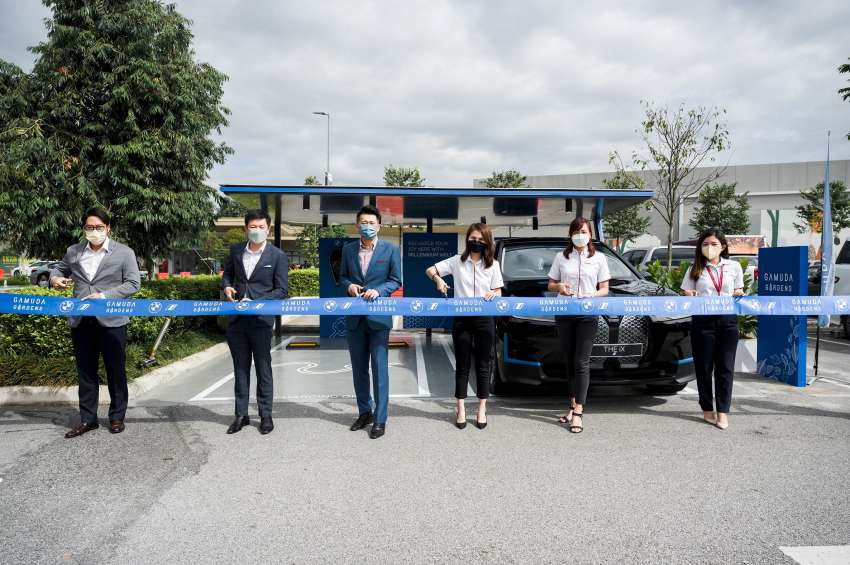 BMW Malaysia, Millennium Welt unveil EV chargers at Gamuda Gardens; operational 24 hours, seven days 1421732